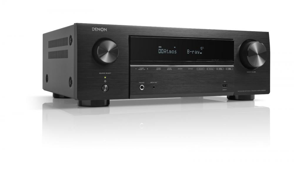 Denon AVR - X1800H 7.2 HEOS 8K AV - viritinvahvistin - Audiokauppa.fi