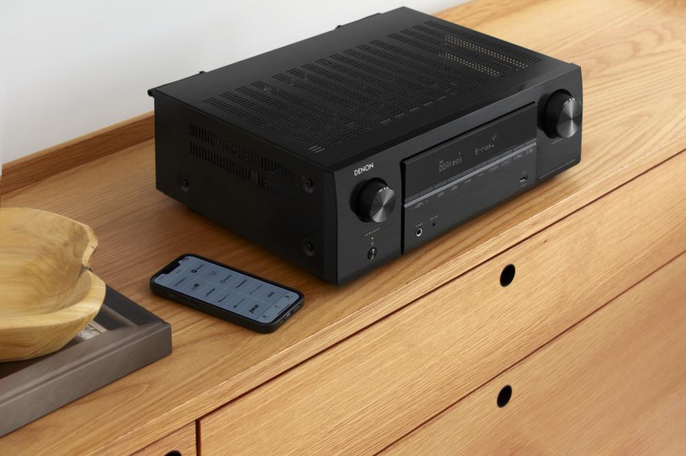 Denon AVR - X1800H 7.2 HEOS 8K AV - viritinvahvistin - Audiokauppa.fi