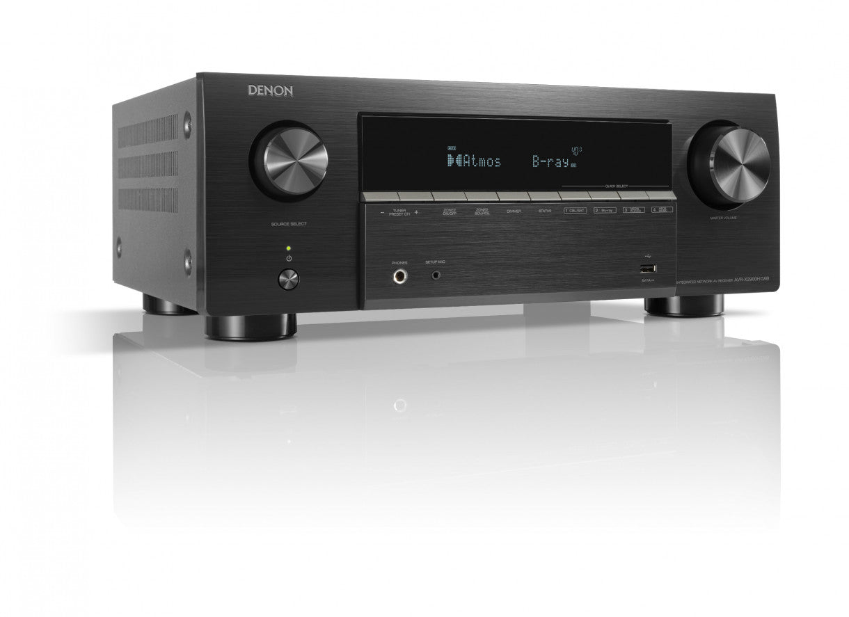 Denon AVR-X2900H DAB 7.2 AV-viritinvahvistin