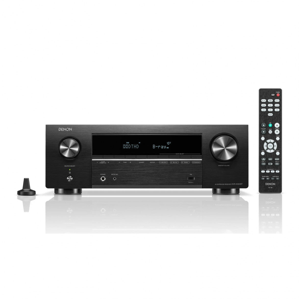 Denon AVR - X580BT 5.2 8K AV - viritinvahvistin - Audiokauppa.fi