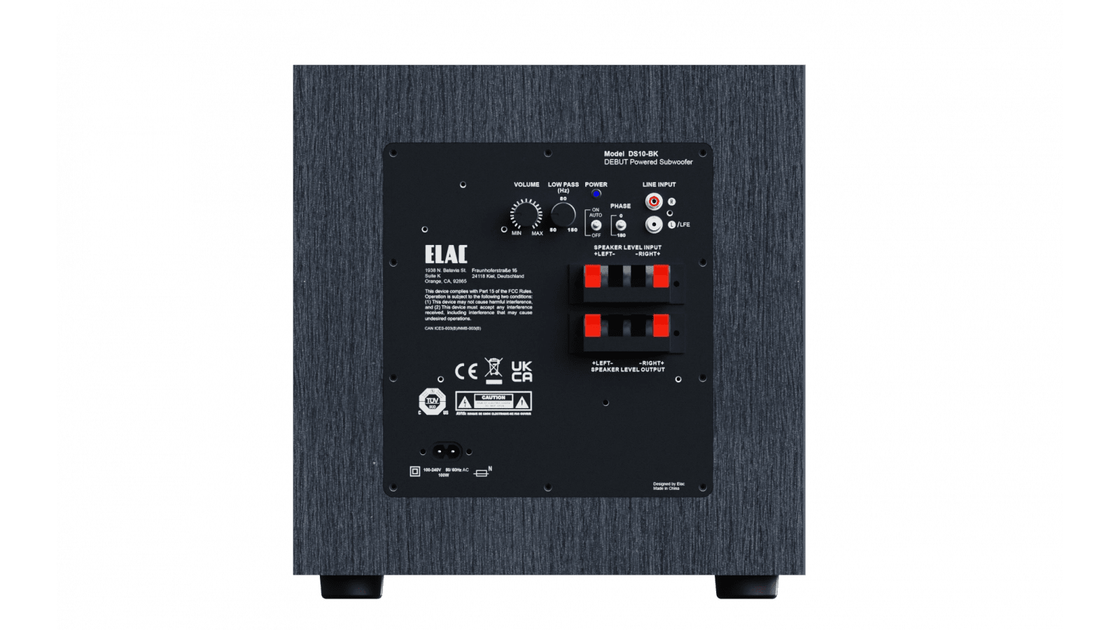 Elac Debut 3.0 DS103 10" aktiivisubwoofer - Audiokauppa.fi