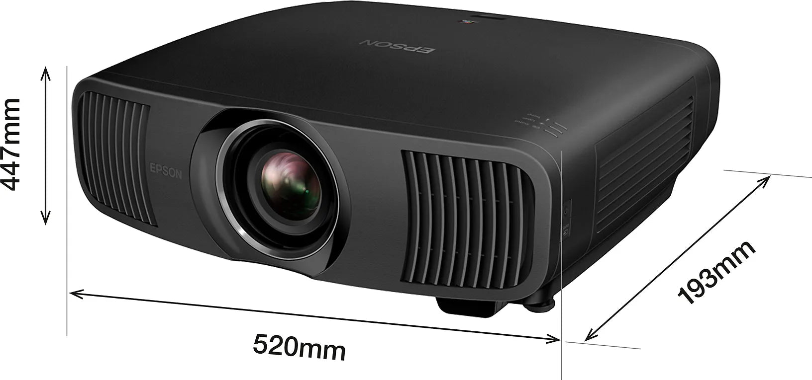 Epson EH - LS12000B 3LCD 4K PRO - UHD Laser - kotiteatteriprojektori - Audiokauppa.fi