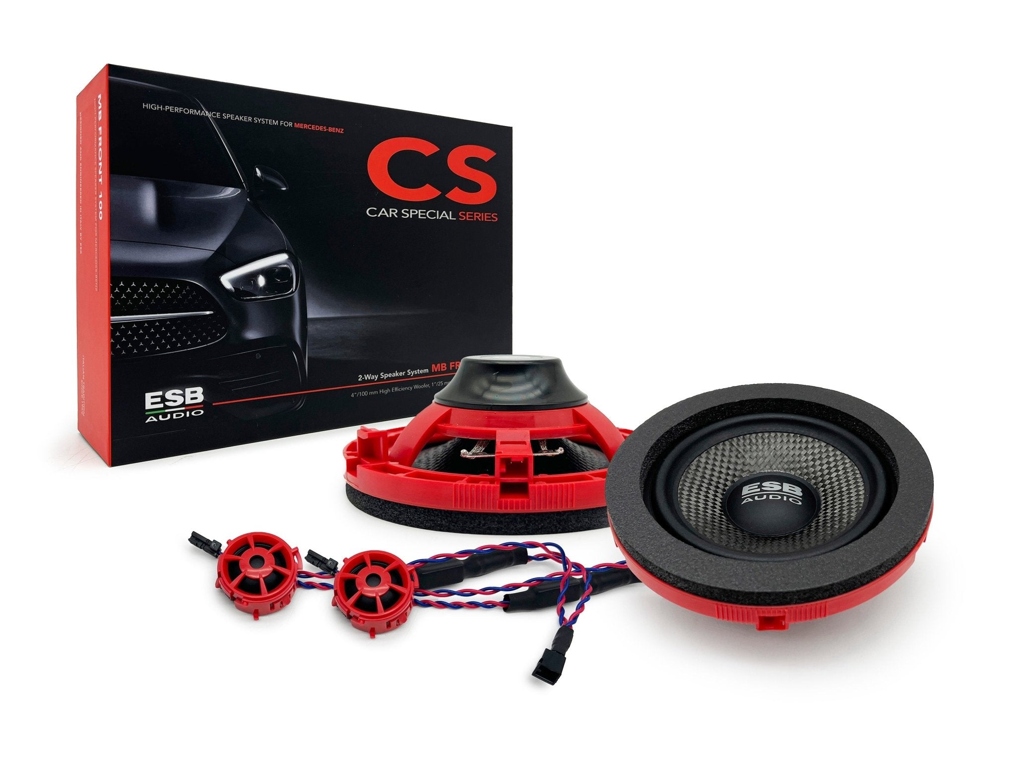 ESB Audio MB Front 100 Speaker System for Mercedes Benz - Audiokauppa.fi
