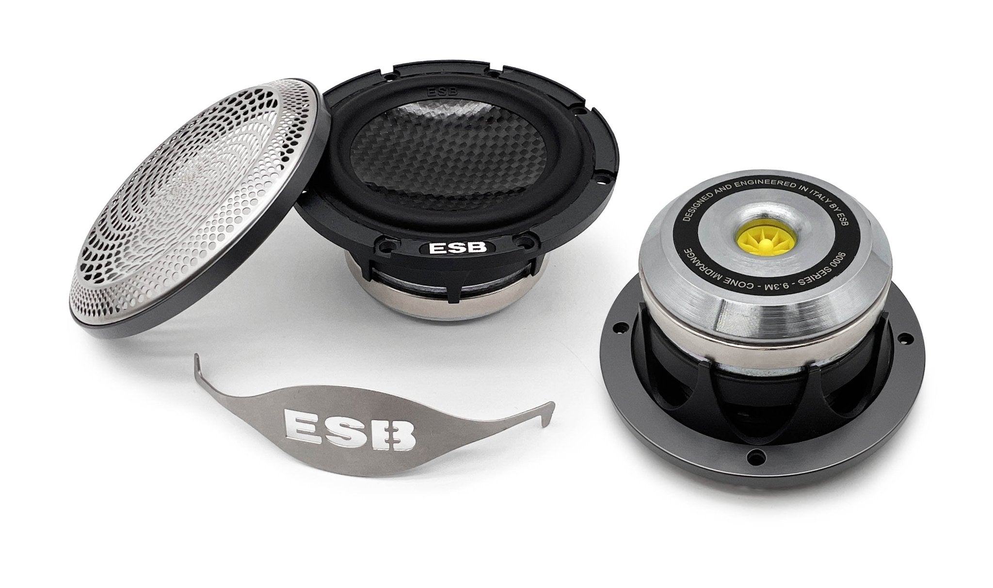 ESB Audio NOVEMILA 3"/75 mm Cone Midrange with CNC Grille (pair) - Audiokauppa.fi