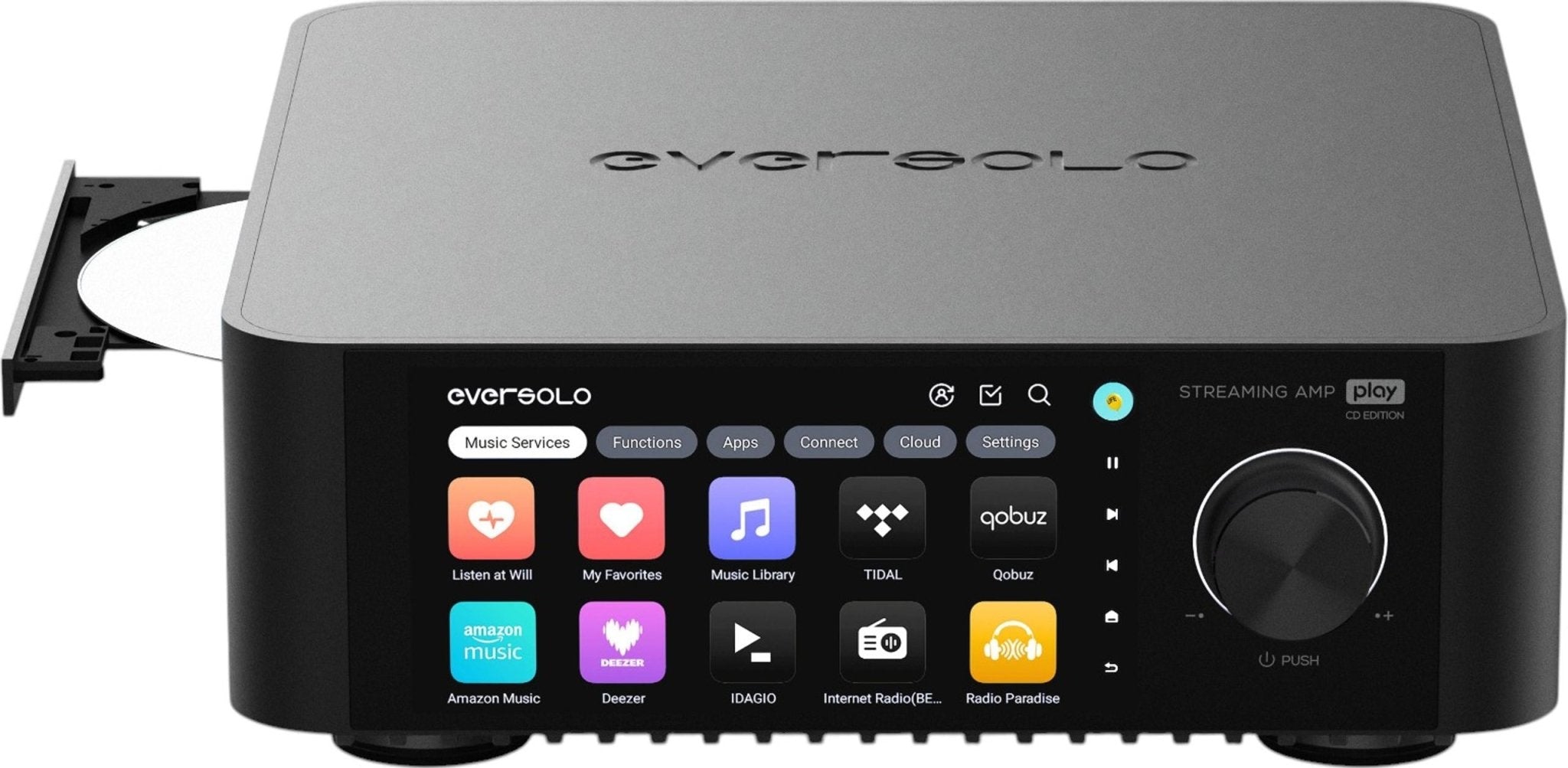 Eversolo Play CD Edition verkkovahvistin - Audiokauppa.fi