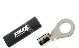 FOUR Connect 4 - 690961 M8 rengasliitin 10mm2, musta, 1kpl - Audiokauppa.fi