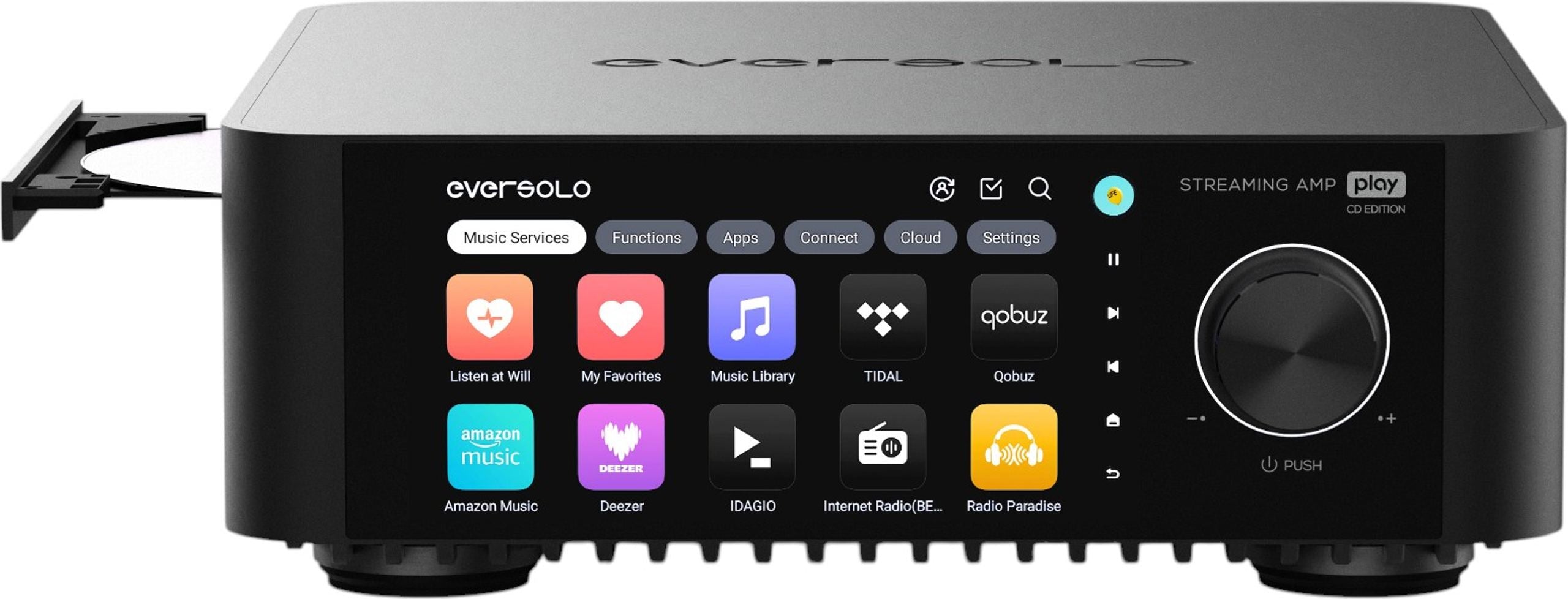 Eversolo Play CD Edition network amplifier