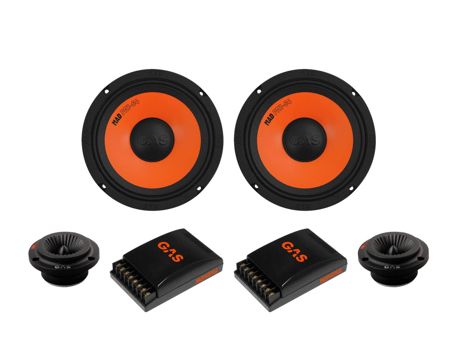 GAS MAD1 - 8 erillissarja (1pari 8" midejä) - Audiokauppa.fi