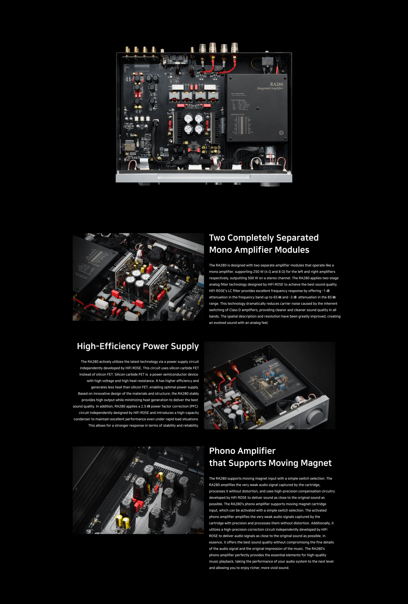 HiFi Rose RA280 integroitu vahvistin - Audiokauppa.fi