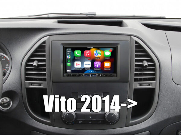 Alpine iLX-705D-W447 MB Vito 2014->