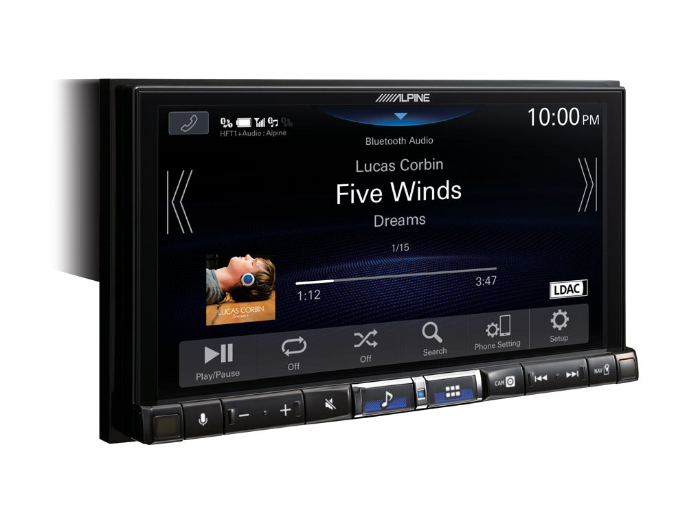 Alpine ILX-705 Seat Leon 2-din media player