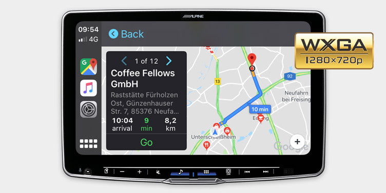 Alpine ILX-F115S906 11″ Halo-soitin MB Sprinteriin ja VW Crafteriin