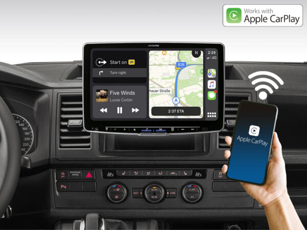 Alpine iLX-F115D-VWT6 Halo player (Transporter T5 facelift and T6 models)