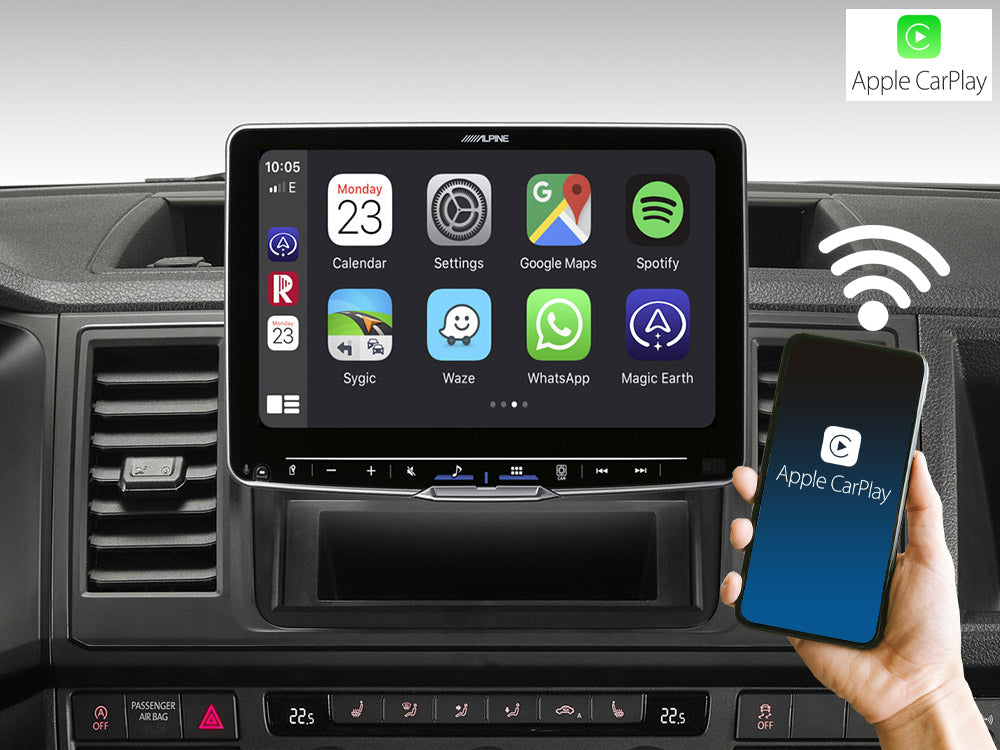 ILX-F905D-VWT6 Alpine Halo9 VW Transporter T5 facel. / T6