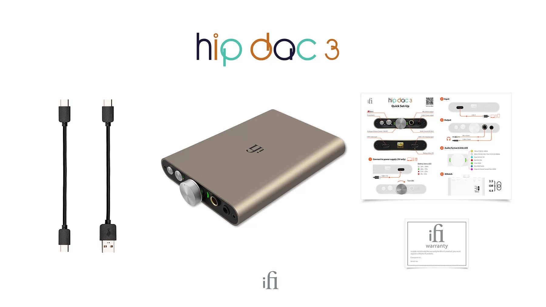 iFi hip - dac 3 - Audiokauppa.fi