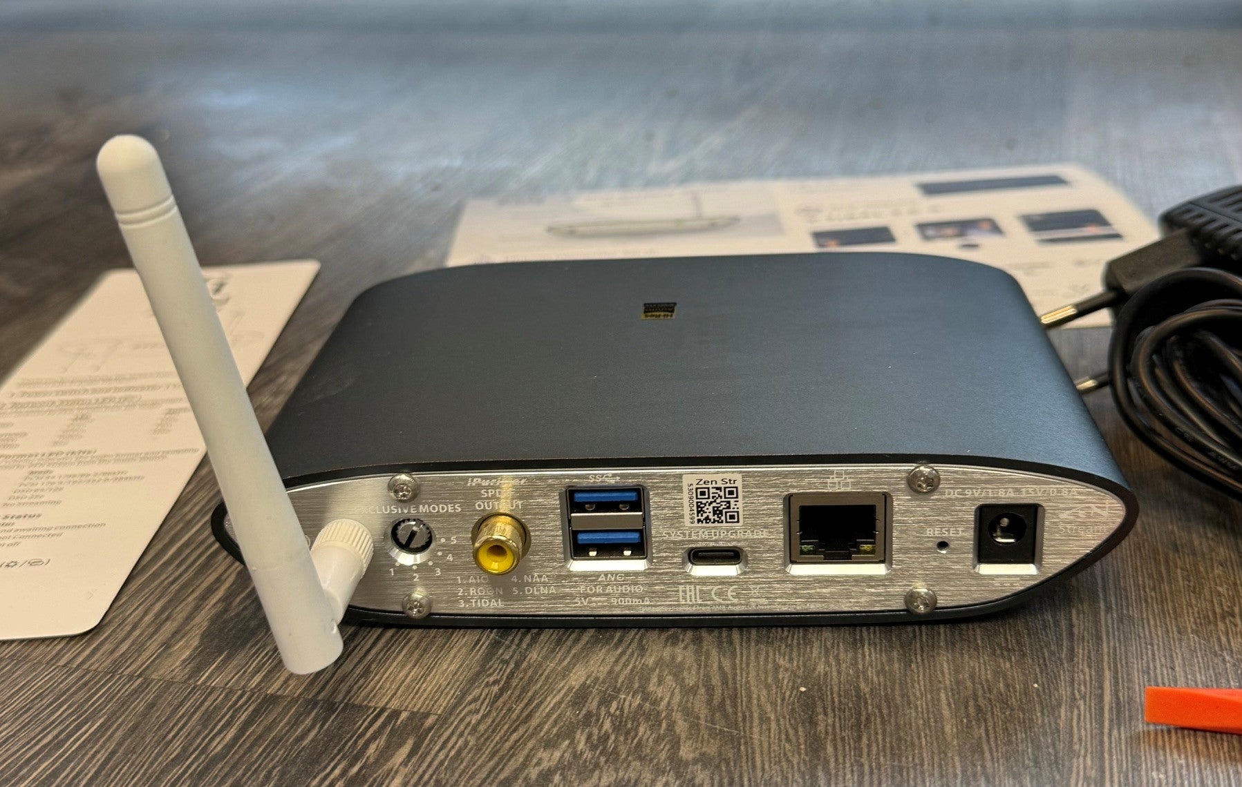 IFI Zen Stream Wi-Fi Audio Transport vaihtolaite