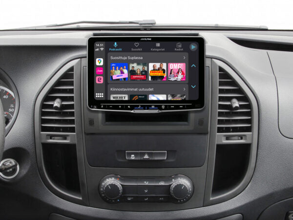 Alpine iLX-F905D-W447 Halo9 MB Vito W447