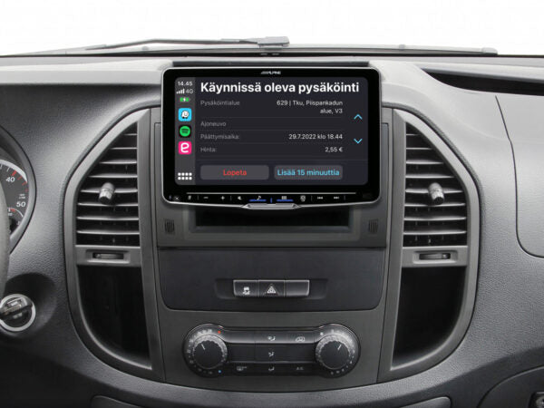 Alpine iLX-F905D-W447 Halo9 MB Vito W447