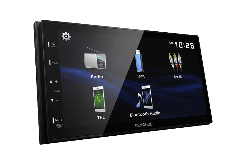 Kenwood DMX129BT, 2 - DIN Multimedialaite - Audiokauppa.fi