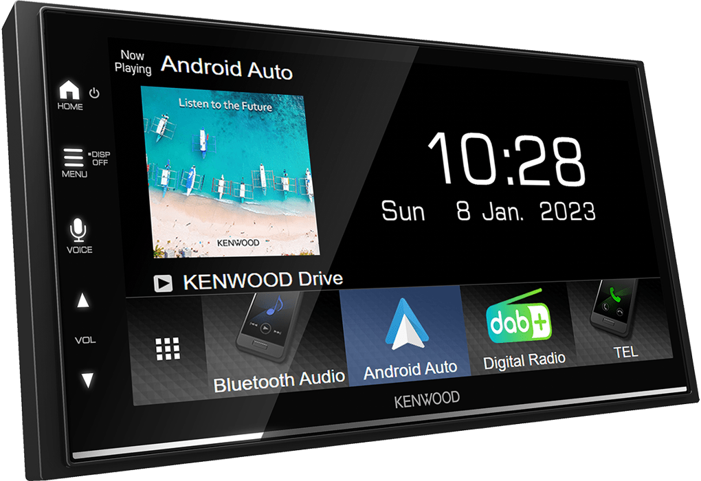 Kenwood DMX7722DABS 2 - DIN langaton CARPLAY/ANDROID AUTO - Audiokauppa.fi