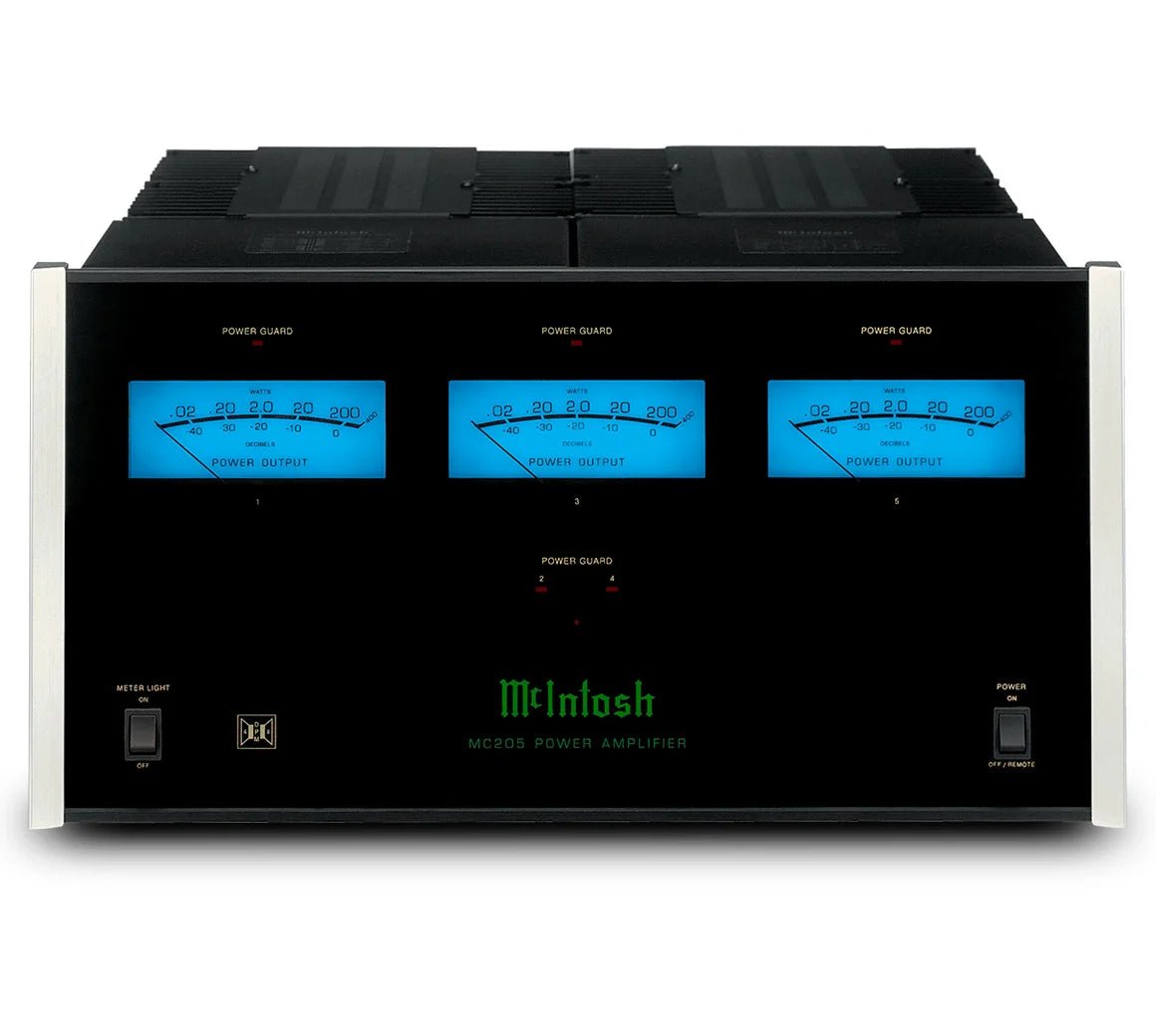 McIntosh MC205 5x200W päätevahvistin, vaihtolaite - Audiokauppa.fi