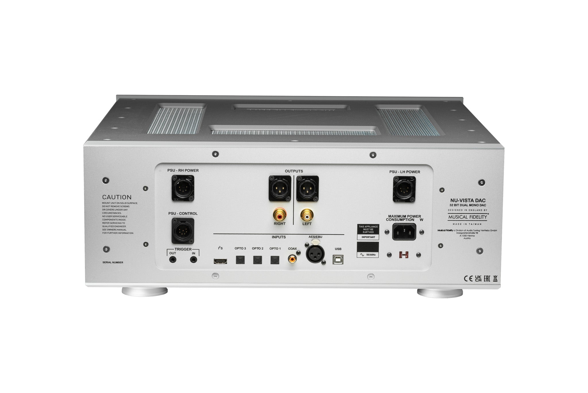 Musical Fidelity Nu - Vista DAC DA - muunnin - Audiokauppa.fi