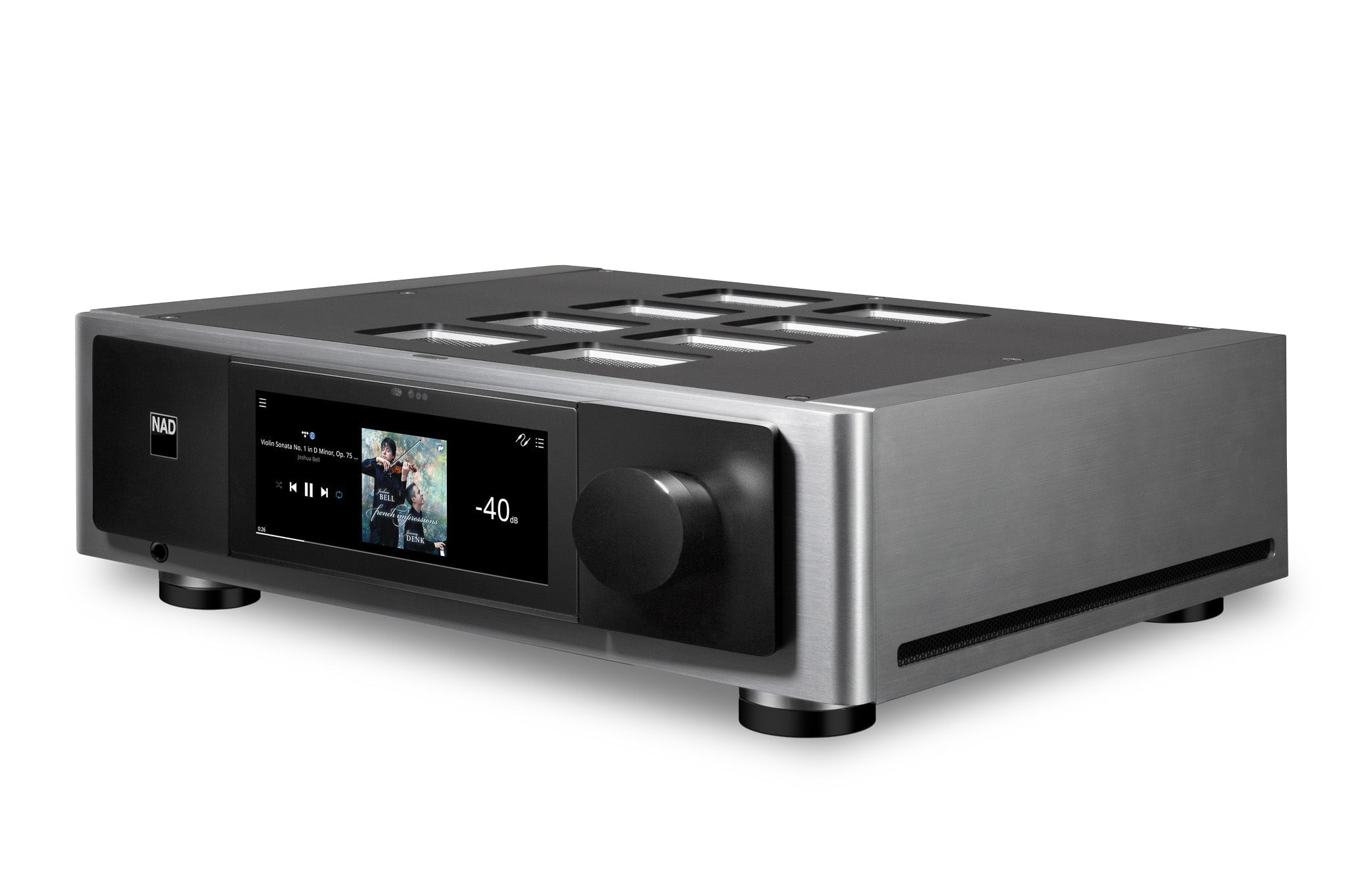 NAD M66 Masters BluOS verkkosoitin / DAC / esivahvistin - Audiokauppa.fi