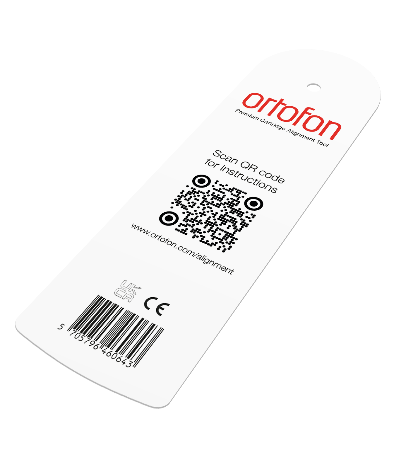 Ortofon Premium Alignment Tool äänirasian kohdistusapu