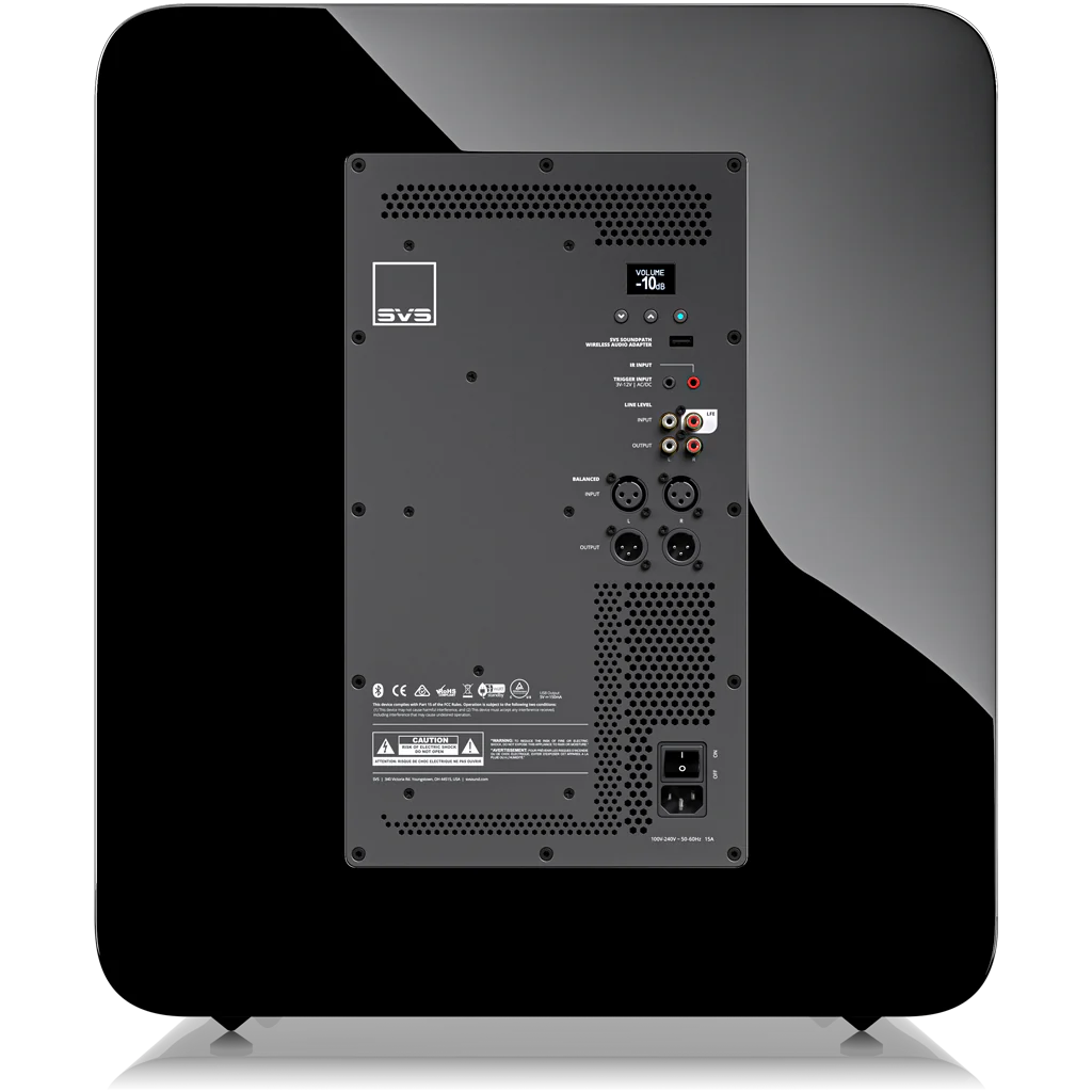 SVS PB-5000 REvolution 15" aktiivisubwoofer black ash, 6kk käytetty huippusubwoofer