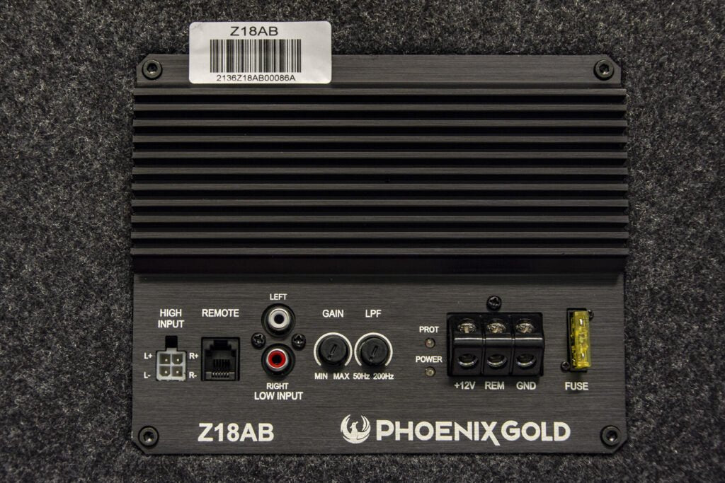 Phoenix Gold Z18AB 8" subbari - Audiokauppa.fi