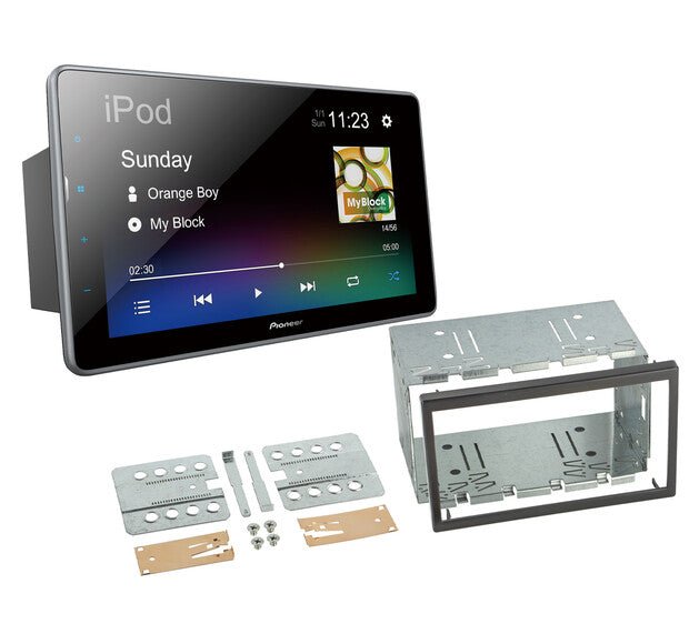 Pioneer DMH - AF555BT asennuskehällä - Audiokauppa.fi