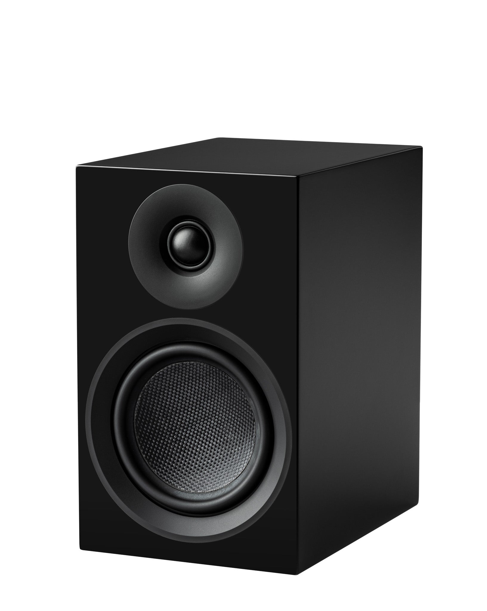 Pro - Ject Speaker Box 5 E Carbon kirjahyllykaiutinpari - Audiokauppa.fi