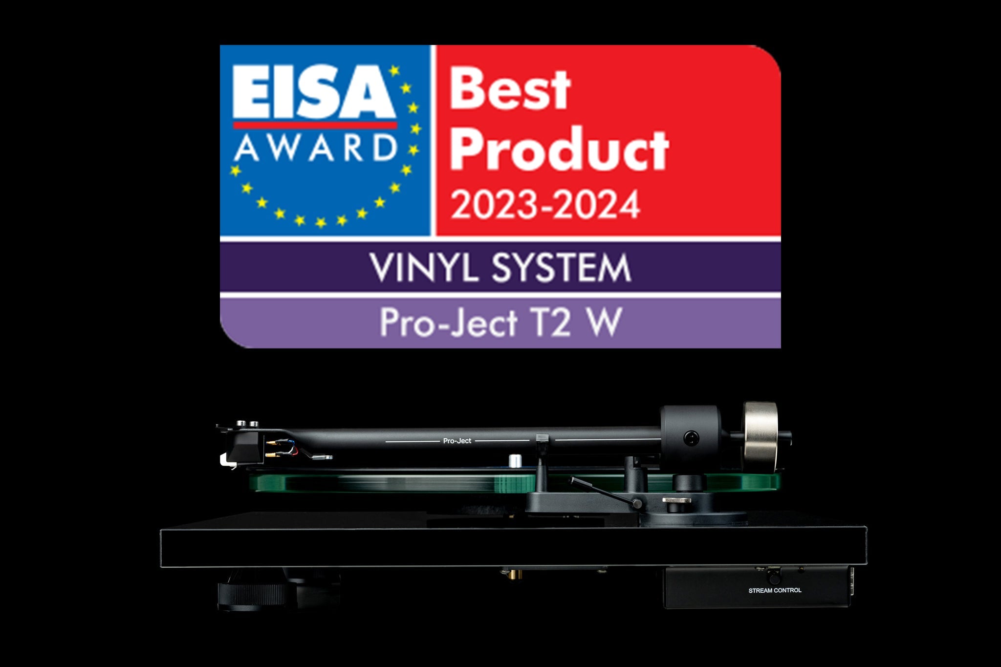 Pro - Ject T2 W WiFi levysoitin - Audiokauppa.fi