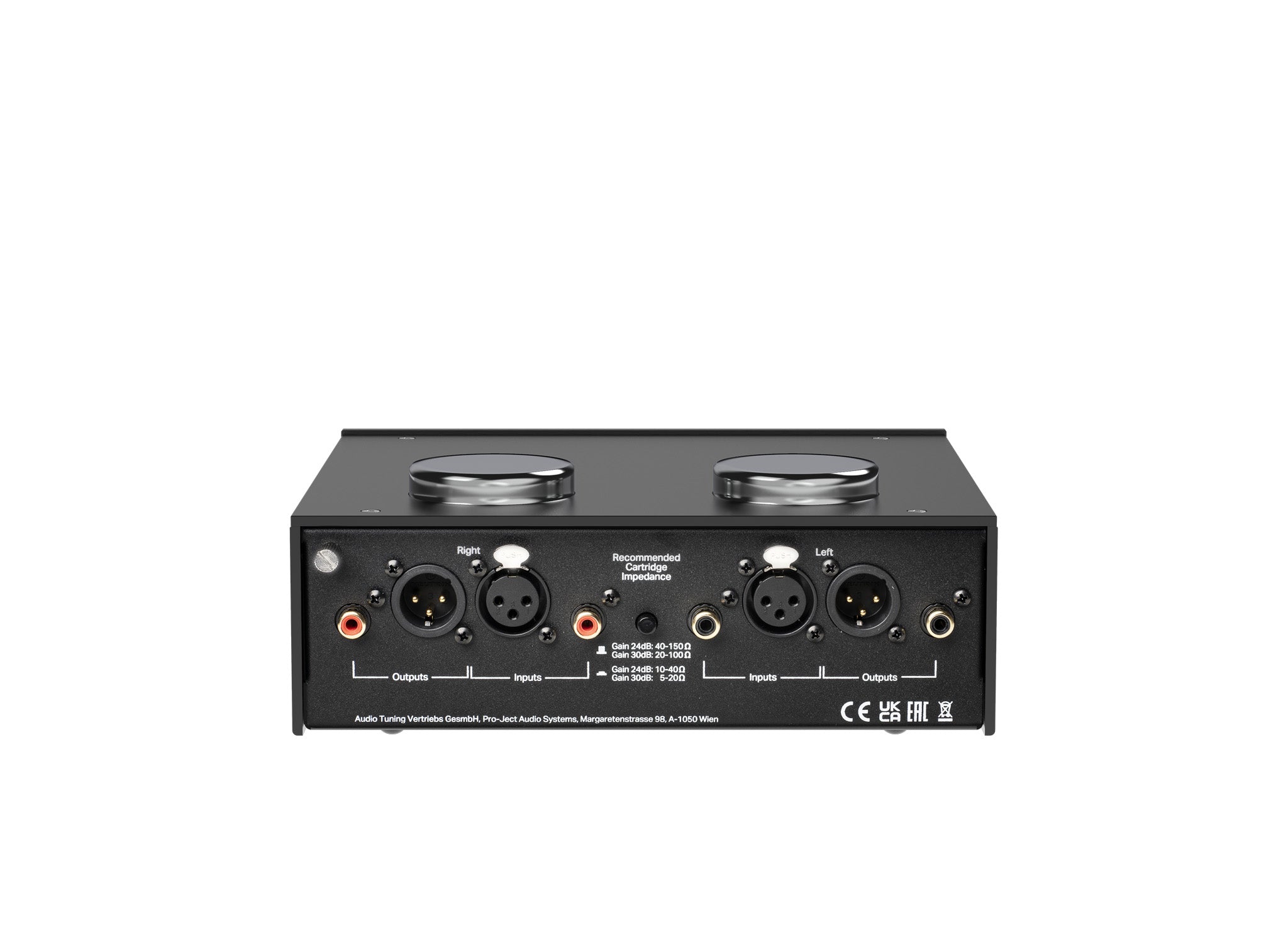 Pro-Ject MC Step Up Box DS3 B MC-muuntaja, vaihtolaite