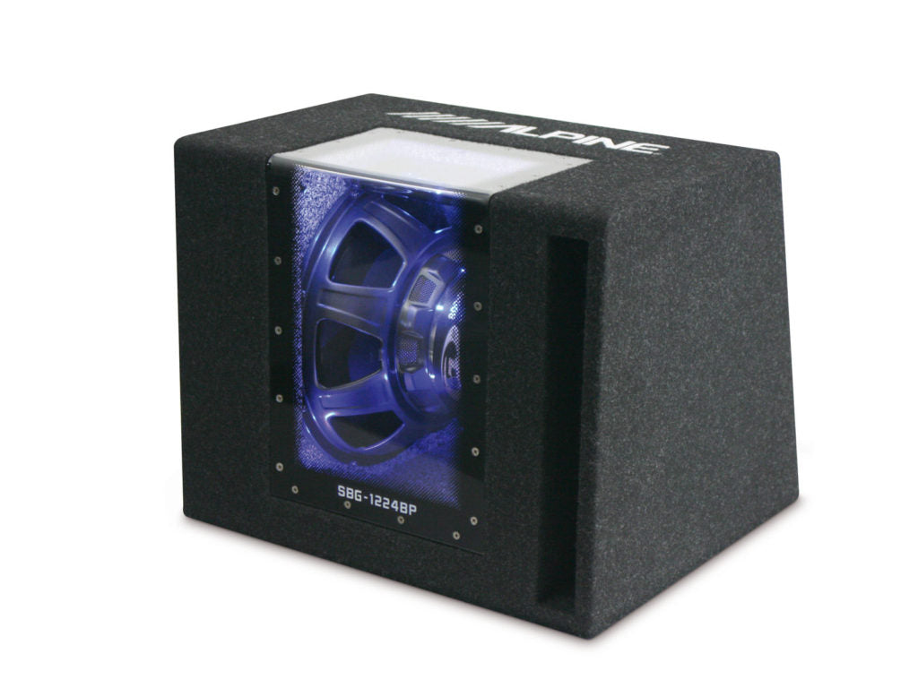 Alpine SBG-1224BP koteloitu subwoofer 2 ohm