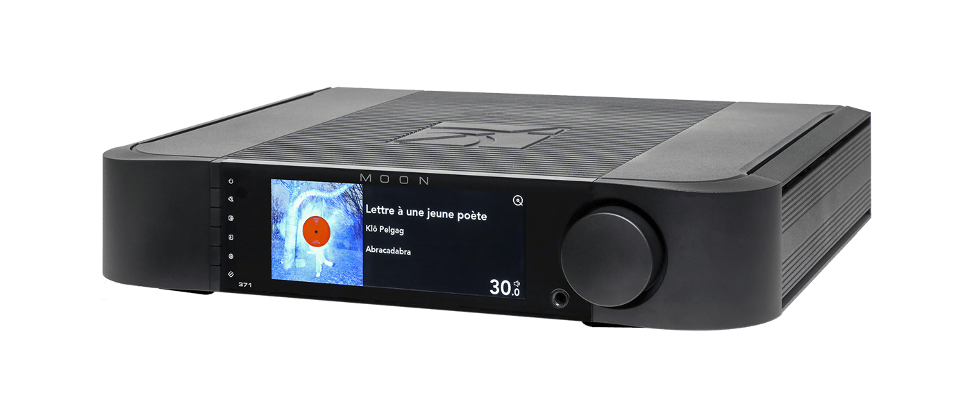 Simaudio MOON 371 verkkovahvistin, demopoisto, Oulu - Audiokauppa.fi