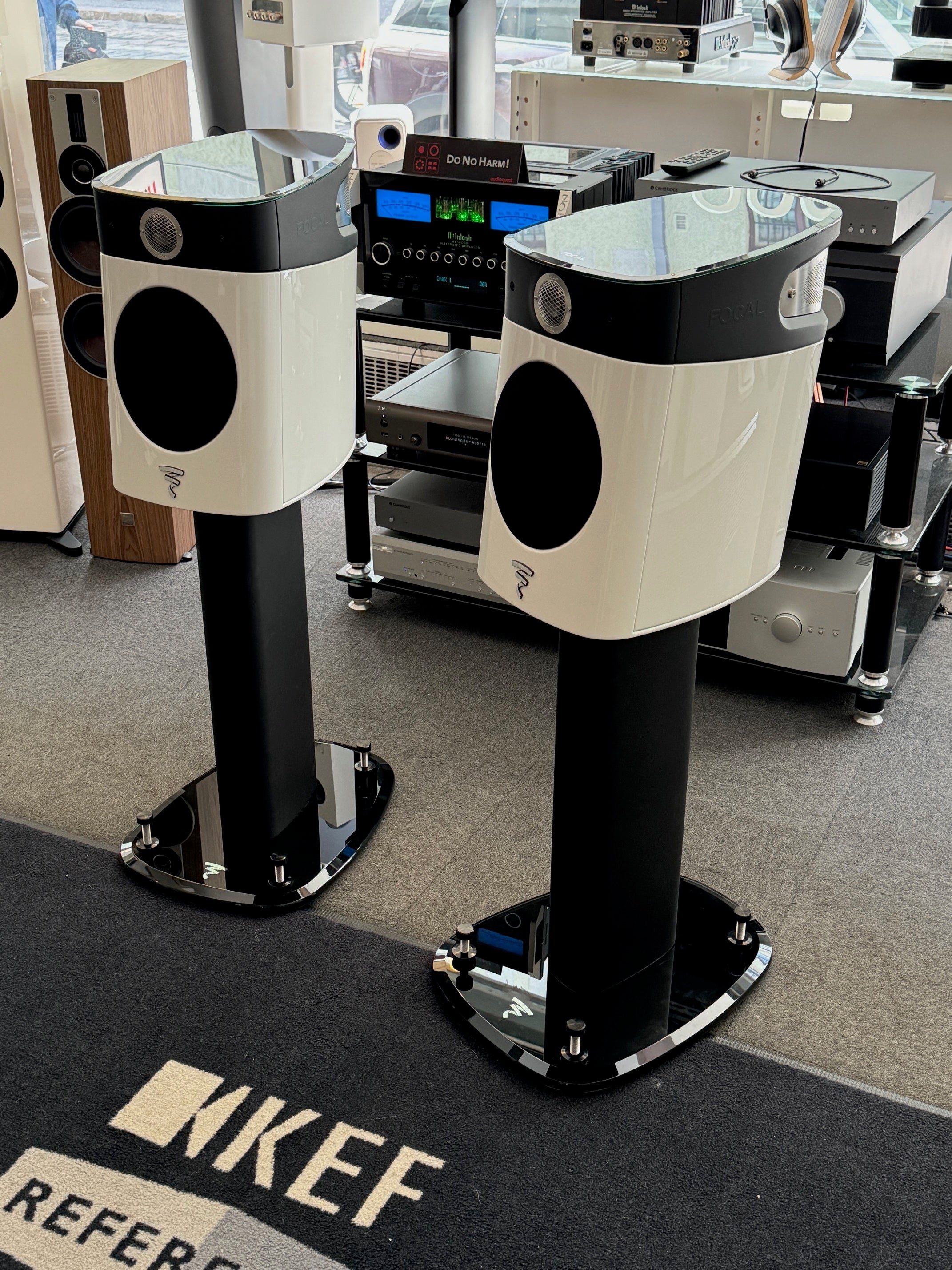 Focal Sopra N°1 jalustakaiutinpari, kiiltovalkoinen vaihtopari