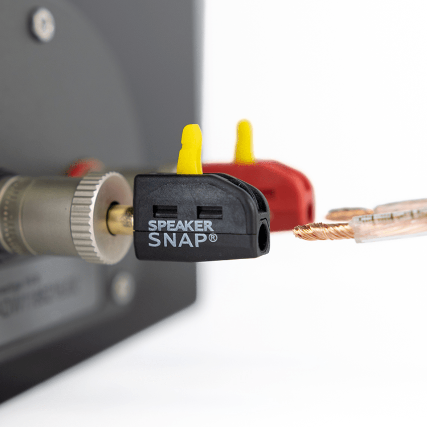Speaker Snap banaaniliitin (12 - 24 AWG) 0.25 mm2 - 4.0 mm2 kaapelille - Audiokauppa.fi