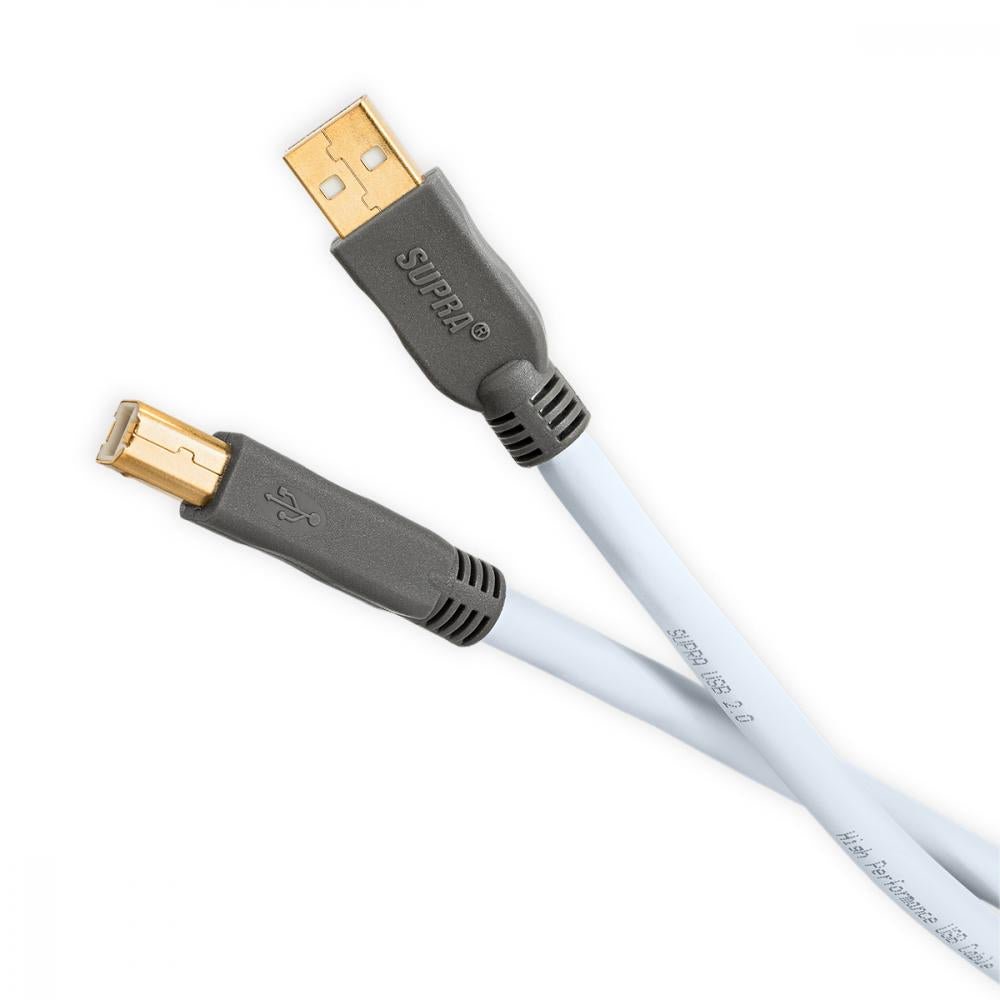 Supra USB2.0 A - B - kaapeli - Audiokauppa.fi