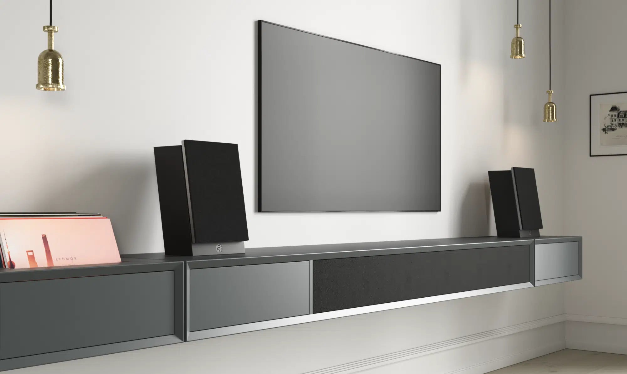 System Audio Silverback 1 aktiivinen seinäkaiutinpari