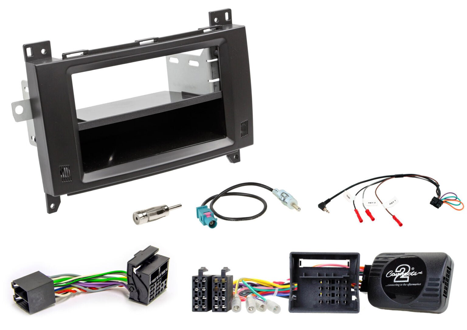 Vito 2006 – 2014 (W639) 2 - DIN soittimen asennuskitti - Audiokauppa.fi