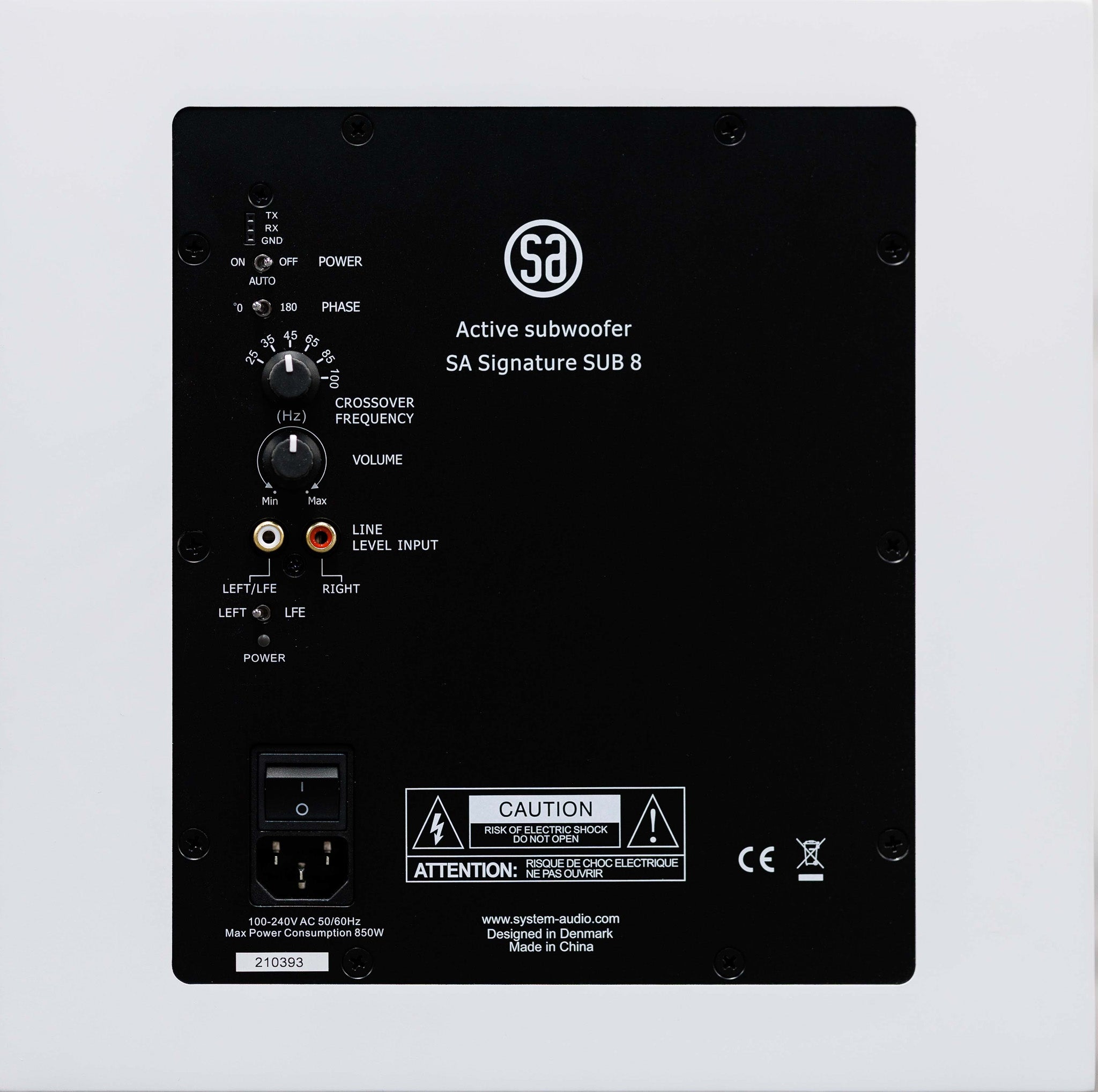 System Audio Signature Sub 8 subwoofer