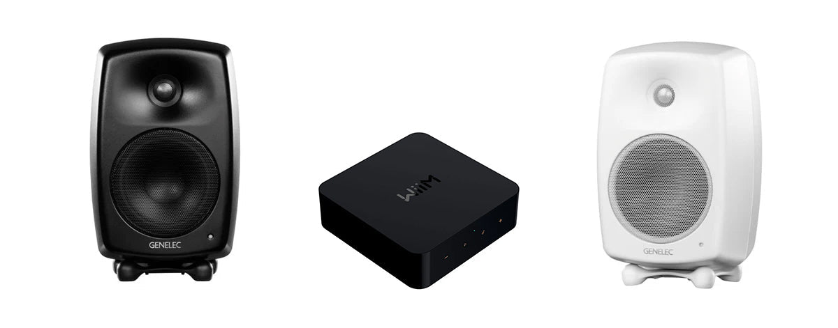Wiim Pro Plus + Genelec G Three pari pakettitarjous - Audiokauppa.fi