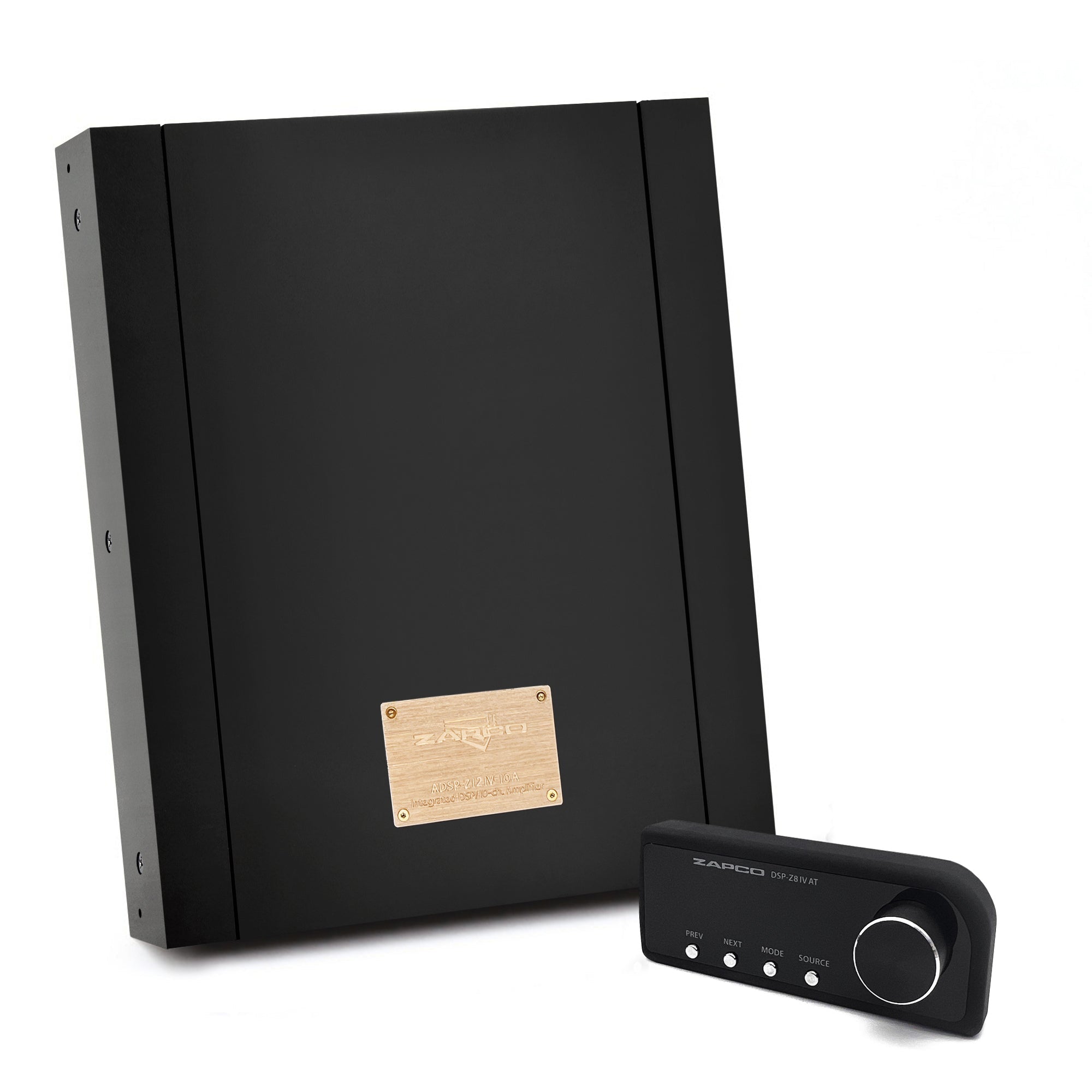 Zapco ADSP - Z12 IV - 10A 12 - Ch. DSP/10 - Ch. Amplifier, 8 RCA In, 2 RCA Out, opt. HD - BT - Audiokauppa.fi