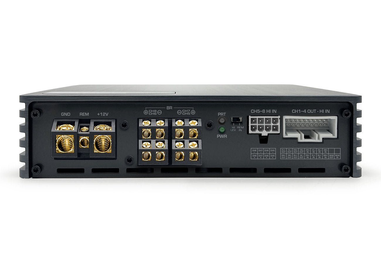 Zapco HB 810 II 8AD Integrated 10 - Ch. DSP / 4 - Ch. (AB) + 4 - Ch. (D) Amplifier - Audiokauppa.fi