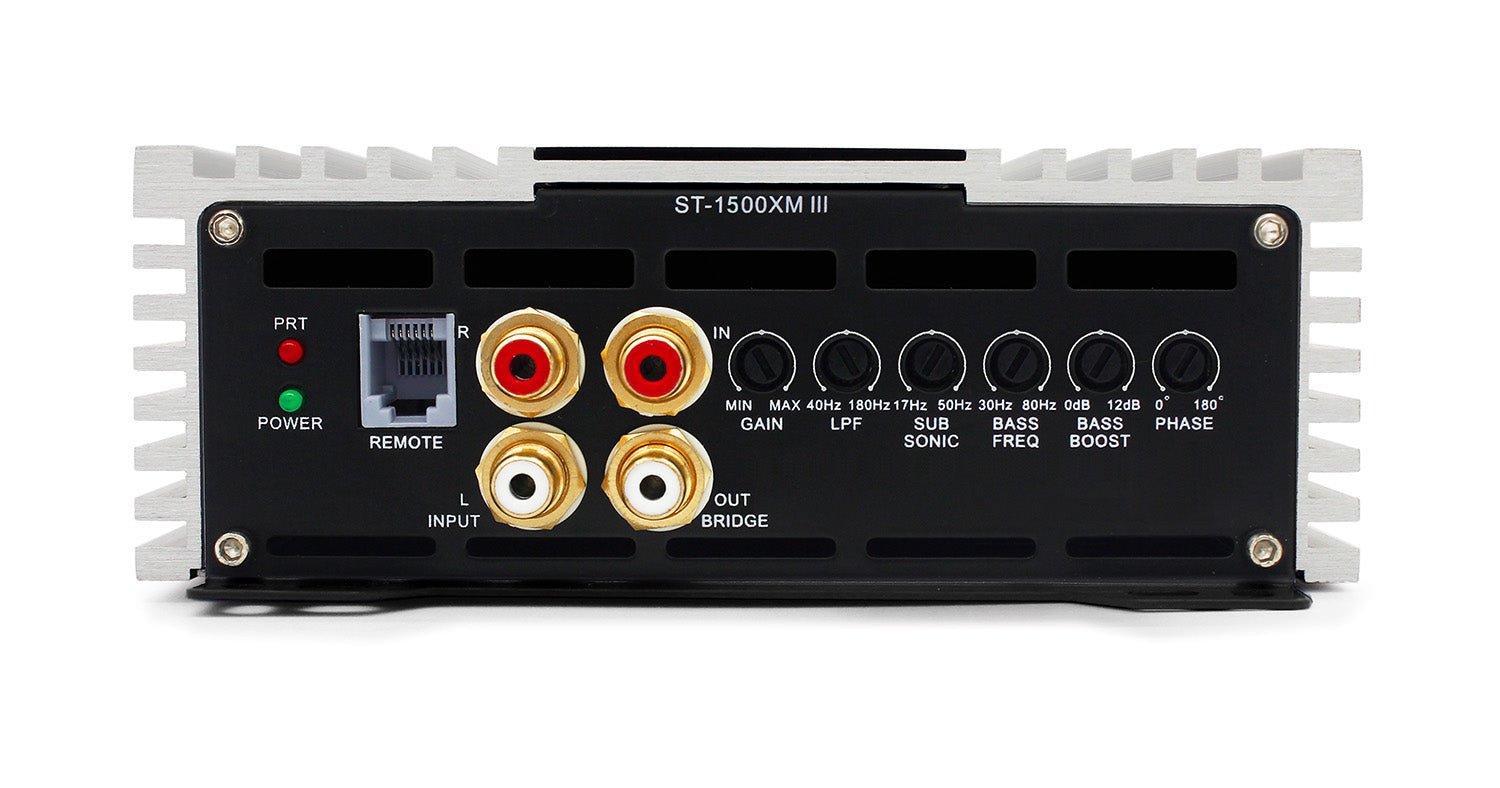 Zapco ST - 1500XM III Mono Class D Amplifier - Audiokauppa.fi