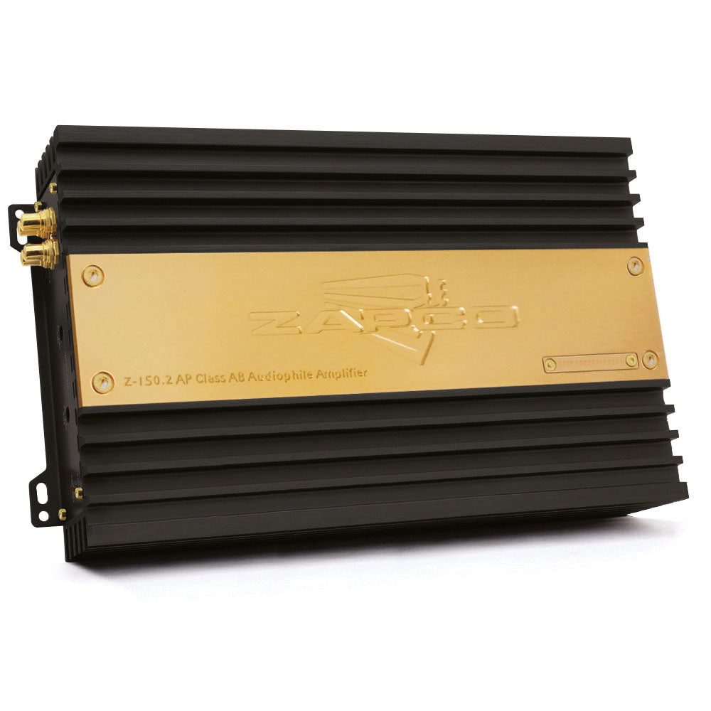 Zapco Z - 150.2 AP 2 - Ch. Audiophile Class A/AB Amplifier, 4Ω: 2 x 150 watts - Audiokauppa.fi
