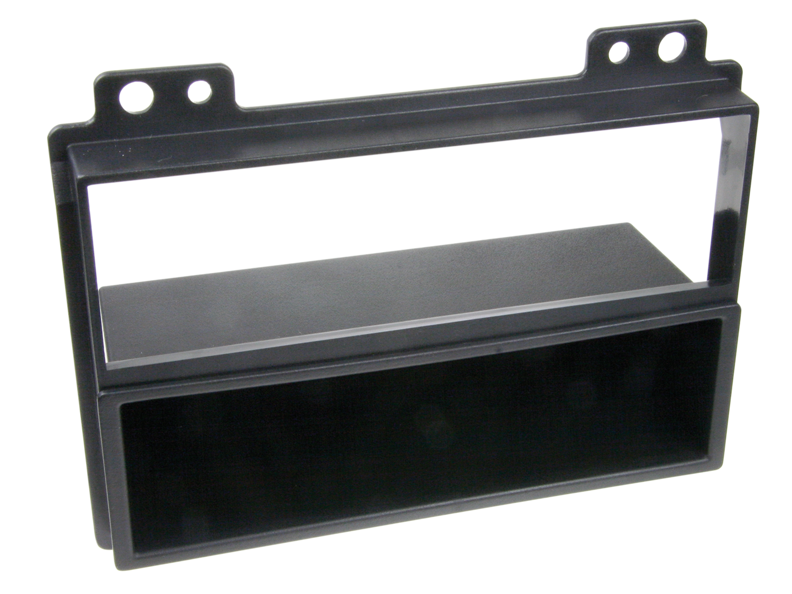 ACV 2-DIN facia plate with pocket Fiesta / Fusion 2005 black 100607 281114-06