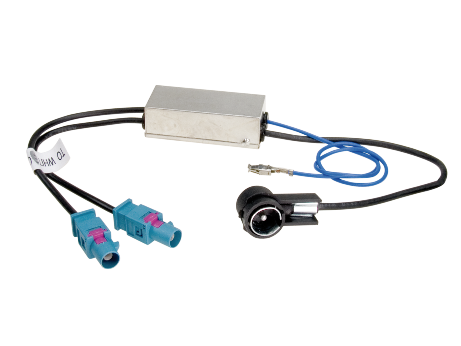 ACV ISO antenna diversity 2x FAKRA / phantom power supply 140248 1524-08