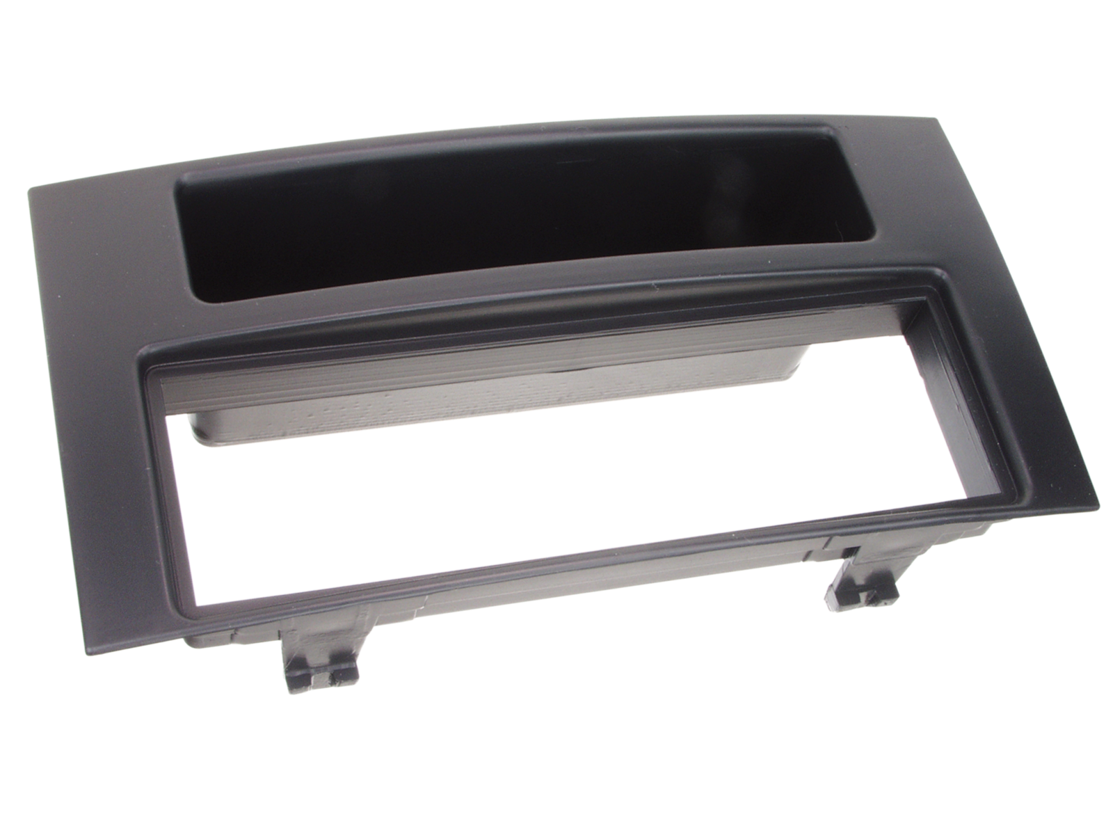 ACV 1-DIN facia plate with pocket VW Touareg / T5 black 100623 281320-11